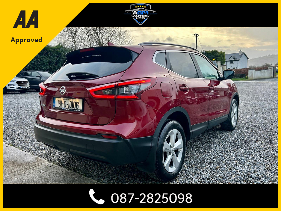 2018 Nissan Qashqai 1.2 SV CVT 18 4DR AUTO