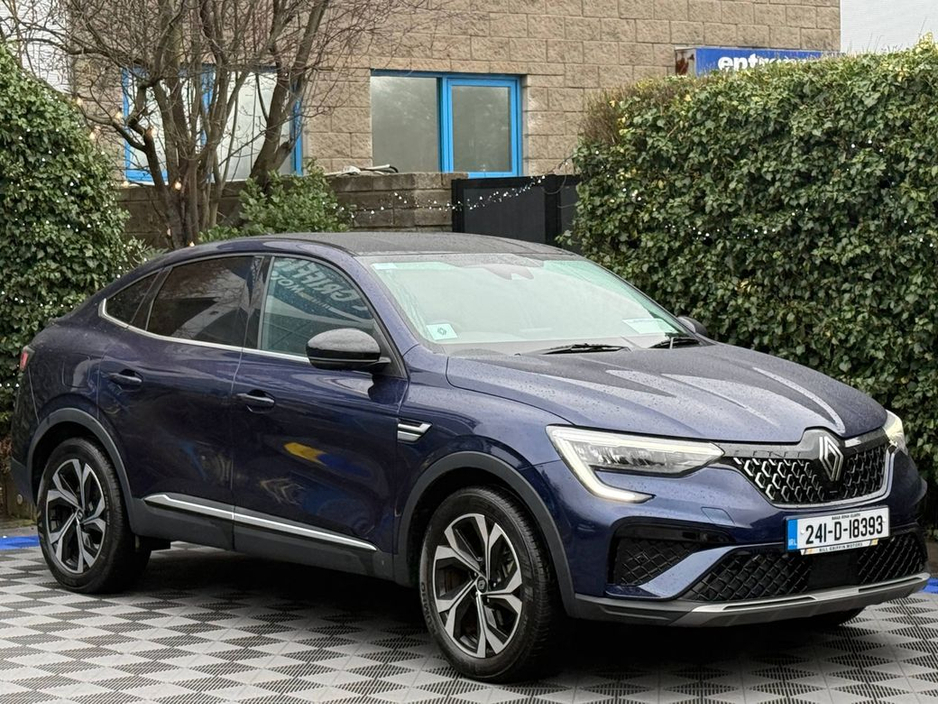 2024 Renault Arkana TECHNO E-TECH 1.6 HYBRID // VERY LOW MILEAGE // REVERSE CAMERA // AMBIENT LIGHTING €23,900
