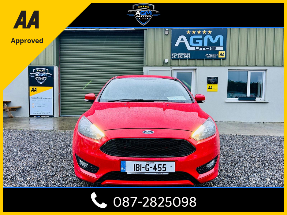2018 Ford Focus ST-LINE 1.5 TD 120PS 6SPEED 4DR €13,950
