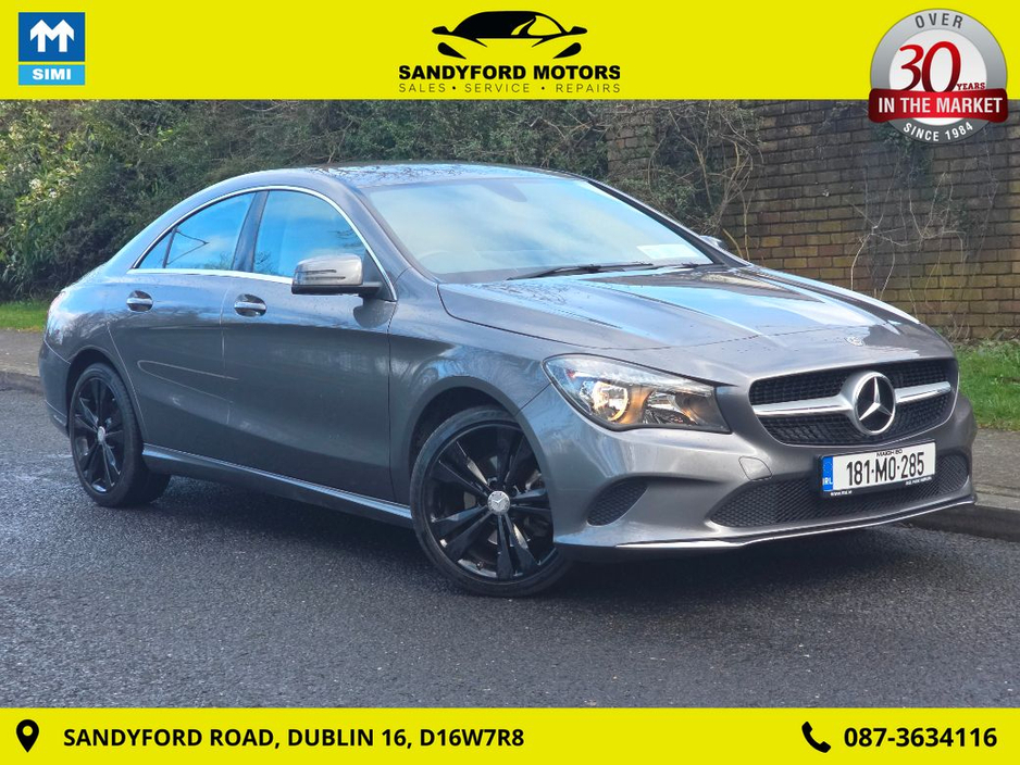 2018 Mercedes-Benz CLA Class 180 Urban 4DR €21,950