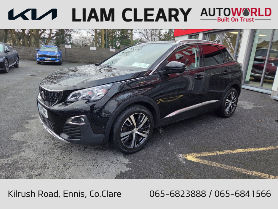 2018 Peugeot 3008 ALLURE 1.2 130 4DR €16,900