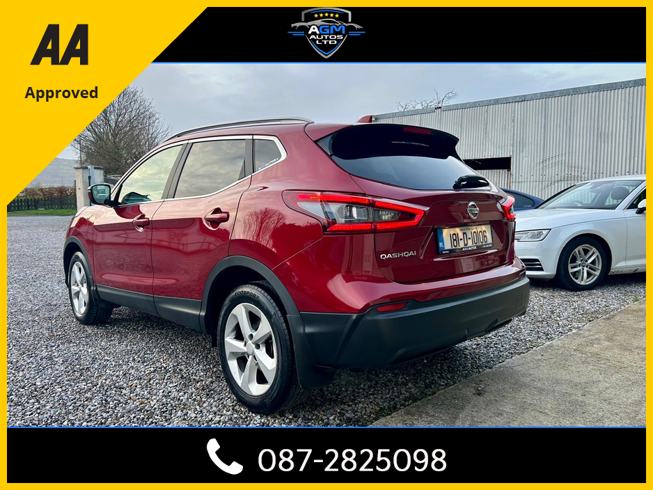 2018 Nissan Qashqai 1.2 SV CVT 18 4DR AUTO