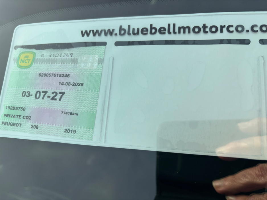 2019 Peugeot 208 1.2 PureTech 68bhp Active €11,750