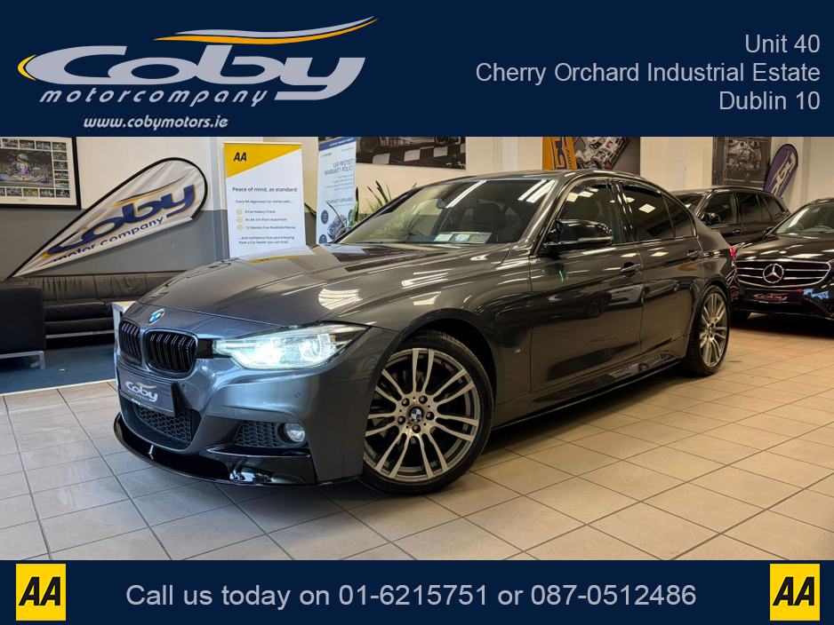 2017 BMW 3 Series 330 F30 E M Sport 4DR Auto. New NCT, Full Body Kit, 2Keys, Sat Nav, MFSW, Full Electrics, Cruise Control, Dual Climate Control, Mirror Link, Heated Seats, Parking Sensors, and more. €15,950