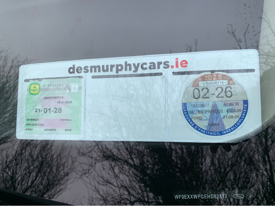 2018 Ford Mondeo 5DR 1.5 TDCI 120PS 4DR €11,995