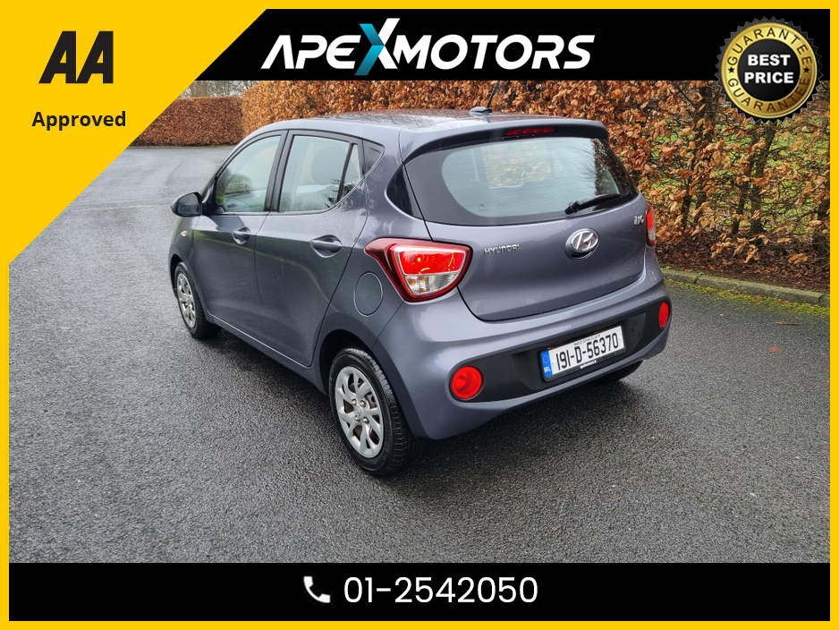 2019 Hyundai i10 FINANCE ARRANGED * 1.2 SE 87PS 5DR * NEW NCT JAN-28 * IMMACULATE * AA APPROVED * 101 SAFETY CHECKLIST * LOW LOW MILES * 2-KEYS * LOW TAX * 12-MONTH ROADSIDE ASSIST * ONE VERY CAREFUL OWNER €9,949