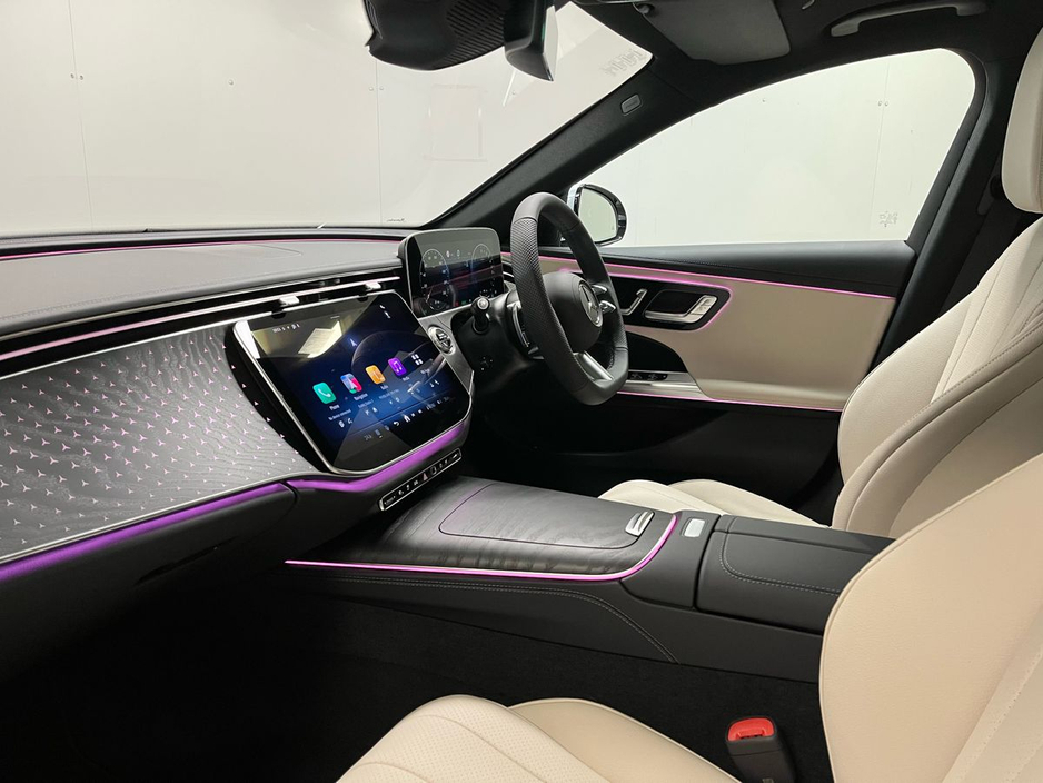 2026 Mercedes-Benz E Class 300e AMG - 19 Inch Alloys - Panoramic Sunroof - Reversing Camera - Ambient Lighting - Sat Nav - Climate Control - Electric Heated Memory Seats - Keyless Start - Apple CarPlay/Android Auto €90,654