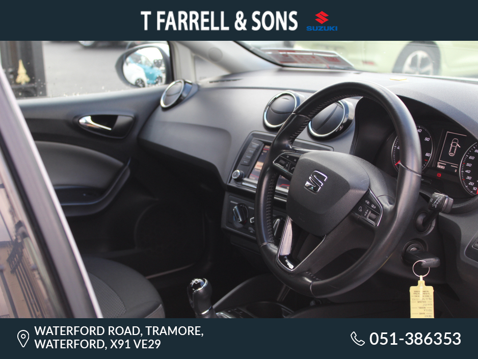 2016 SEAT Ibiza 5DR 1.4 TDI 75HP SPORT 4DR €10,950