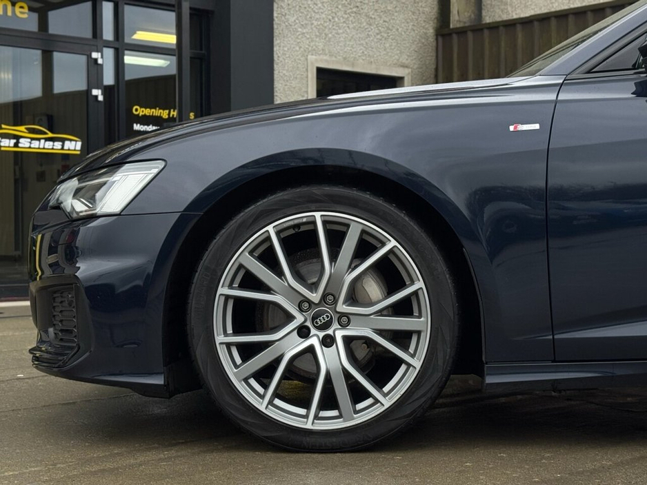 2022 Audi A6 S LN BLK 40TDI MHEV AVANT TDI QUATTRO LINE EDITION BLACK €46,200