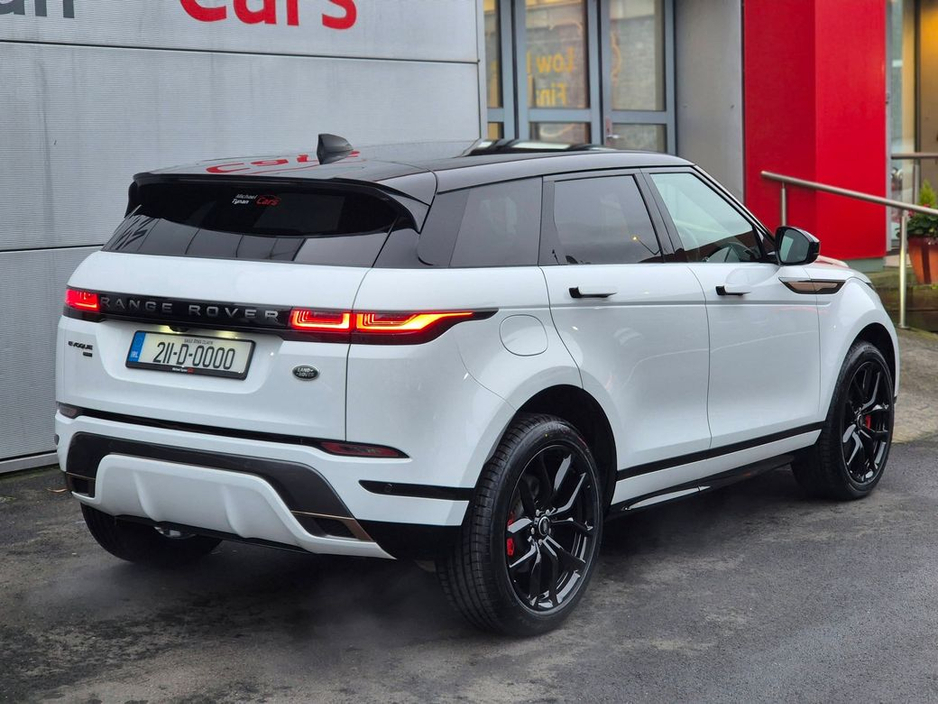 2021 Land Rover Range Rover Evoque R-Dynamic S P300e 1.5 Petrol Plug-In Hybrid Auto, 20'' Alloys, Black Leather Seats - Trade in Price €36, 777. €35,777
