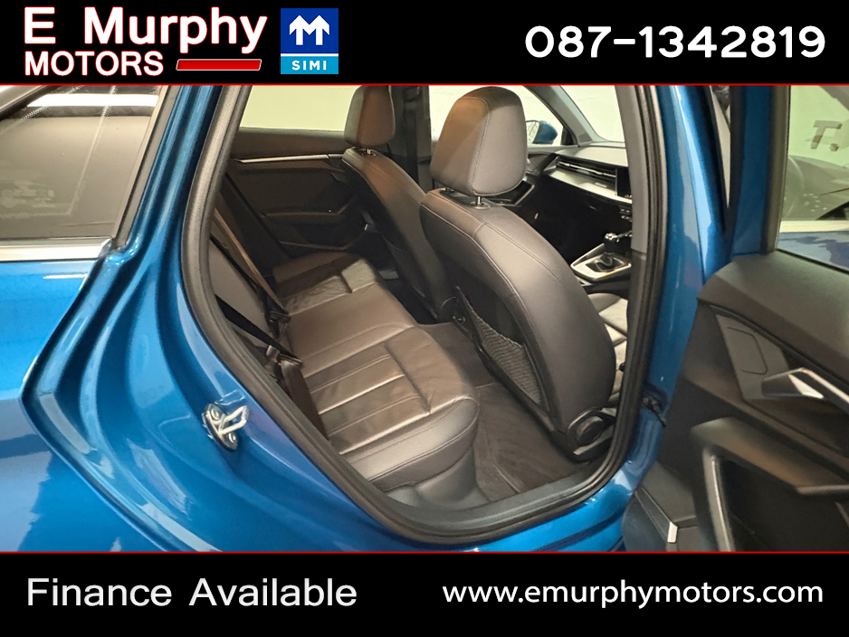2022 Audi A3 2.0 TDI SPORT SALOON HIGH SPEC €75 PER WEEK €26,950
