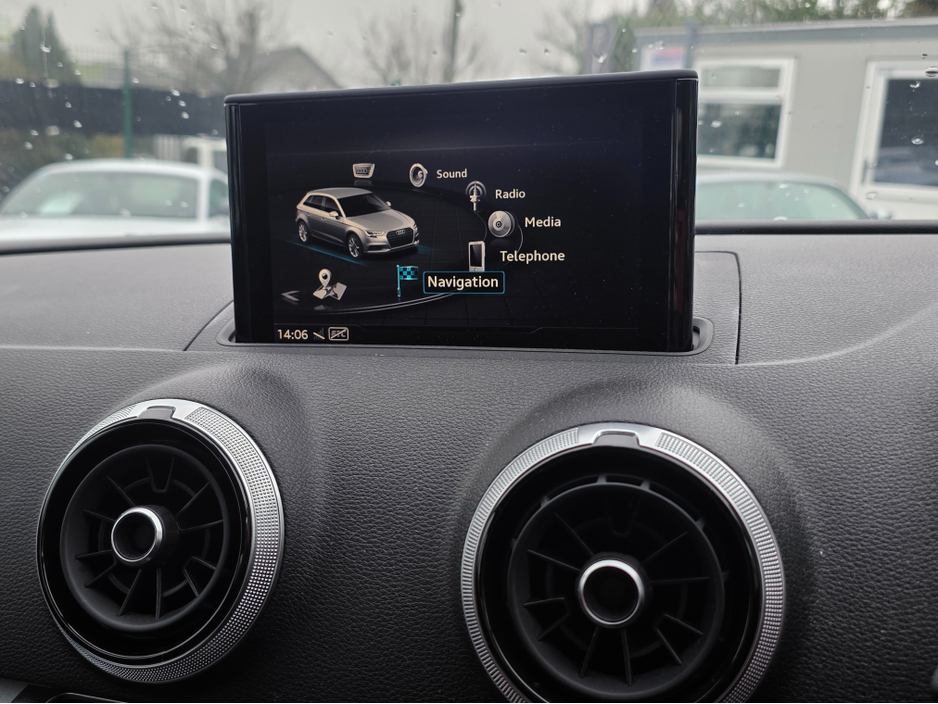 2017 Audi A3 1.4 TFSI NAVI VIRTUAL CLOCKS ANDROID AUTO CARPLAY SIMI DEALER LOW TAX BAND €17,950