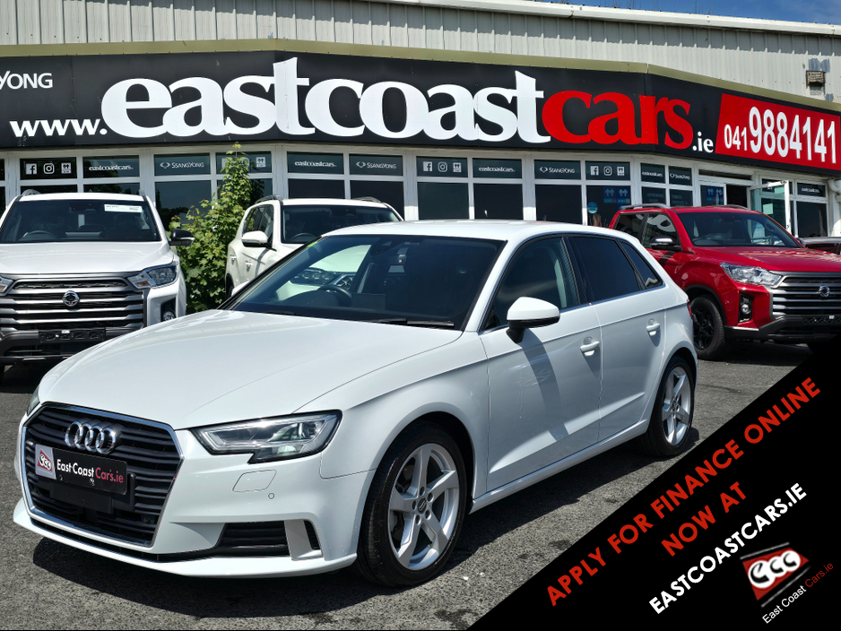 2019 Audi A3 ( 192 ) 1.4 TFSI SPORT VIRTUAL COCKPIT - NAVIGATION -CARPLAY ANDRIOD PACK - REVERSING CAMERA / PARKING SENSORS - DRIVE MODE   - LOW ROAD TAX BAND SIMI    MAIN DEALER - €22,950