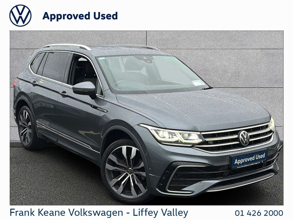 2023 Volkswagen Tiguan Allspace R-LINE AUTO 2.0 TDI 150HP *PLATINUM GREY* *7-SEATER* *SUNROOF* *CARPLAY & ANDROID AUTO* *REAR VIEW CAMERA* *PCP FINANCE AVAILABLE* €48,995