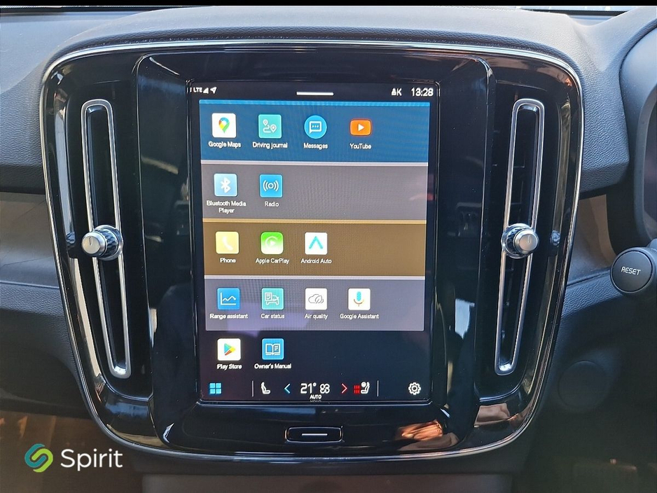 2022 Volvo XC40 Fully Electric, 231HP, Ultimate. Panoramic Sunroof, F&R Heated Seats, Adaptive Cruise Control With Pilot Assist, Apple & Android Car Play, Harmon Kardon Premium Sound, Volvo On Call, BLIS CTA €34,950