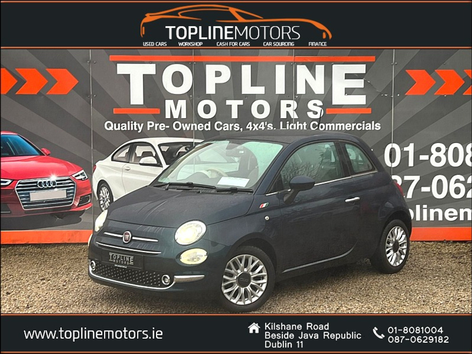 2017 Fiat 500 ///STUNNING FIAT 500 LOW KMS//PAN ROOF//NEW NCY//SERVICED/// €11,950
