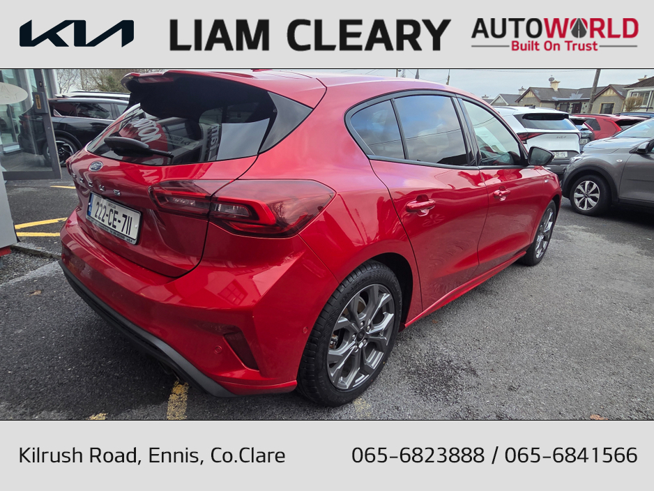2022 Ford Focus ST-LINE STYLE 5DR 1.0T 12 125 M6 4 €21,995