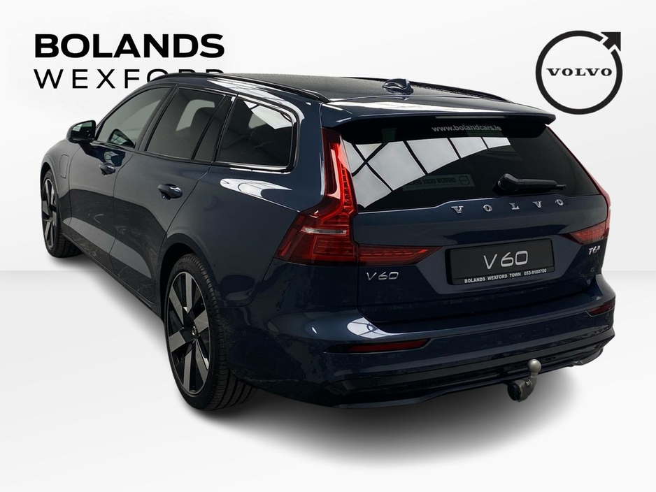 2026 Volvo V60 Denim Blue Plus with Charcoal Nappa leather €72,394