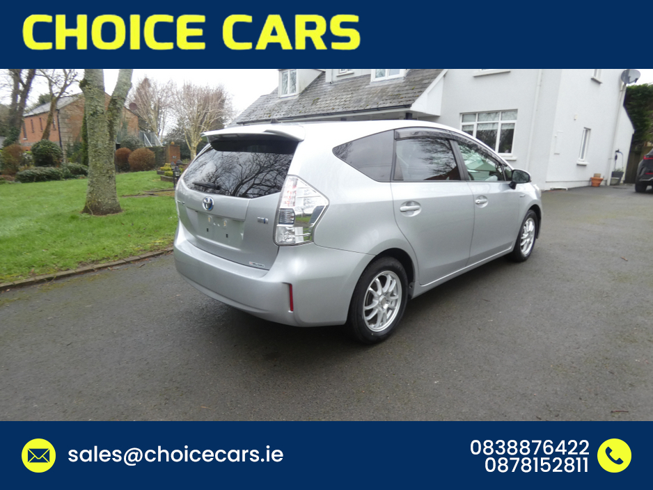 2013 Toyota Prius+ 1.8 AUTO HYBRID 7 SEATER €10,750