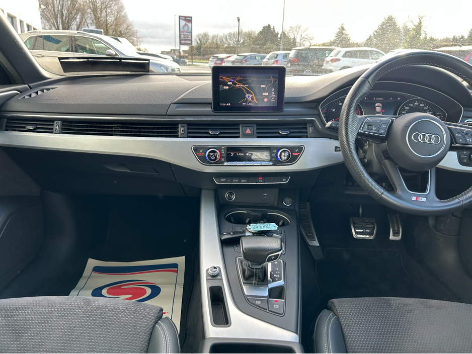 2018 Audi A4 2.0 TDI S LINE . FINANCE AVAILABLE. TRADE IN WELCOME. www.nangleharris.ie. ALL CARS CHECKED WITH MOTORCHECK.IE CALL 01 5620011 €21,900