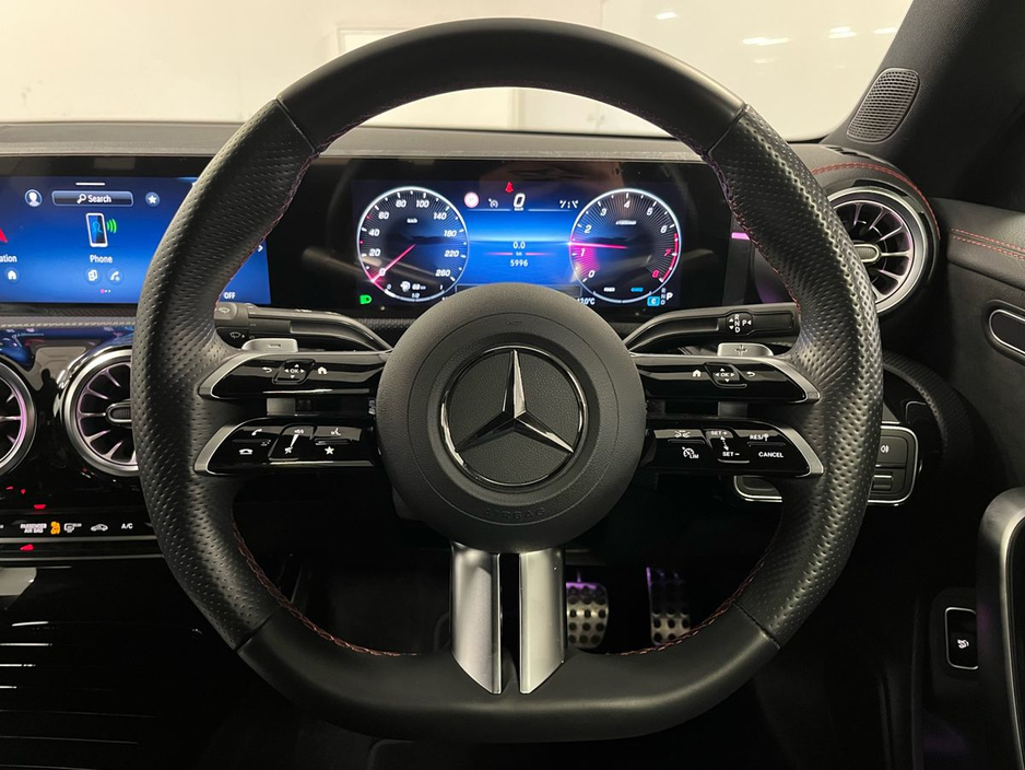 2025 Mercedes-Benz CLA Class 180 AMG - 18 Inch Alloys - Reversing Camera - Ambient Lighting - Sat Nav - Climate Control - Heated Seats - Keyless Start - Apple CarPlay/Android Auto €51,950