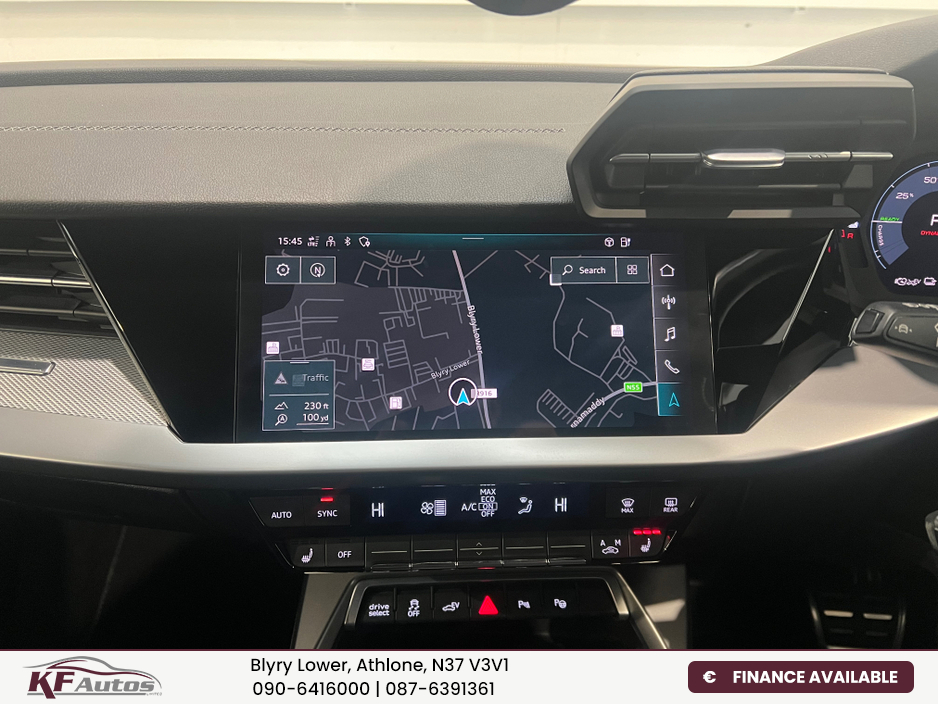 2023 Audi A3 Sportback S Line 40 TFSI-E PHEV 5dr 201bhp S-Tronic Auto - 231 Reg €31,995