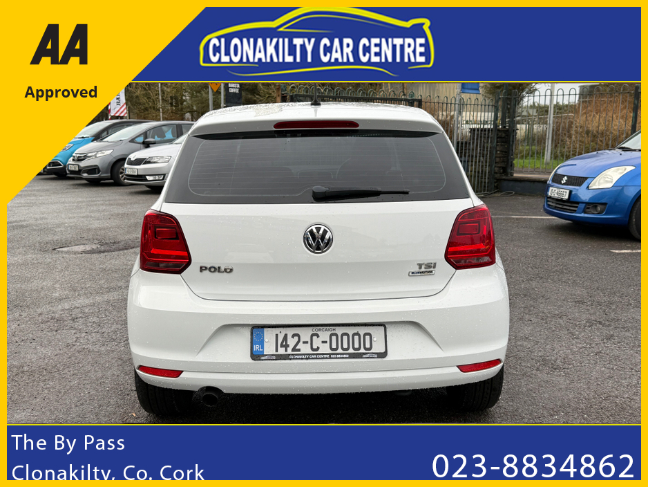 2014 Volkswagen Polo Vw Polo 1.2 Petrol Tsi Automatic €10,950