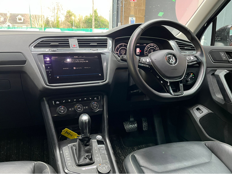 2018 Volkswagen Tiguan €24950! 2018 VW TIGUAN 2.0 TDI AUTOMATIC 4 MOTION HEATED LEATHER SEATS FRONT & REAR - CRUISE CONTROL - CARPLAY/ANDROID AUTO - REVERSE CAMERA - MEMORY SEATS - HEADS UP DISPLAY - €24,950