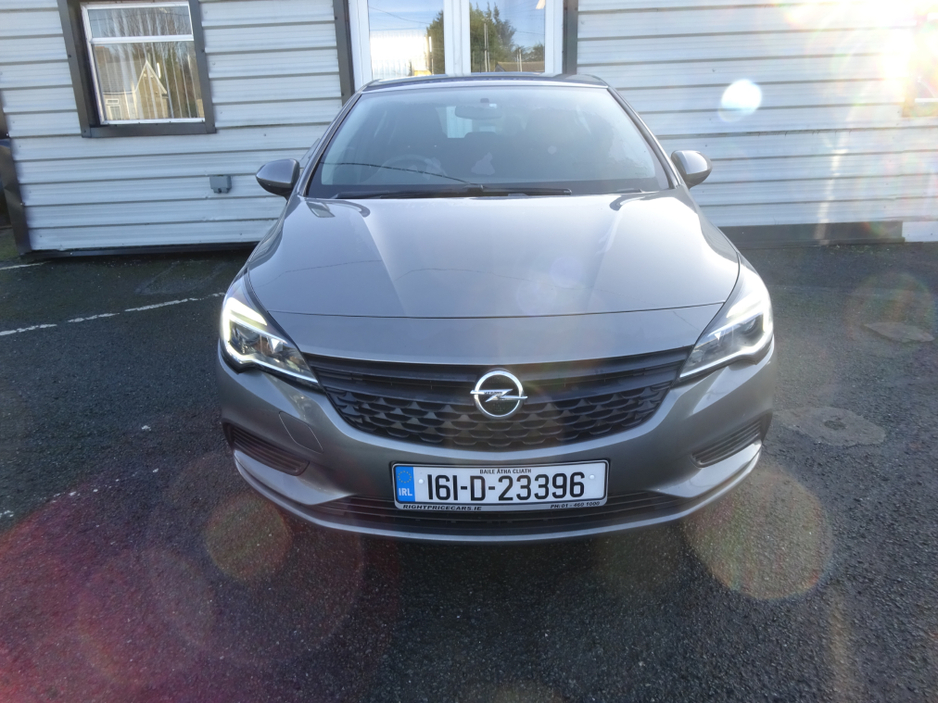 2016 Opel Astra E 1.6 CDTI 110PS 5 DOOR KEY 137 €6,950