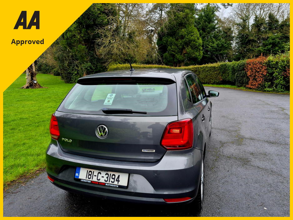 2018 Volkswagen Polo Comfortline 1.0 60HP MANUAL 5SPEED 5DR €11,995