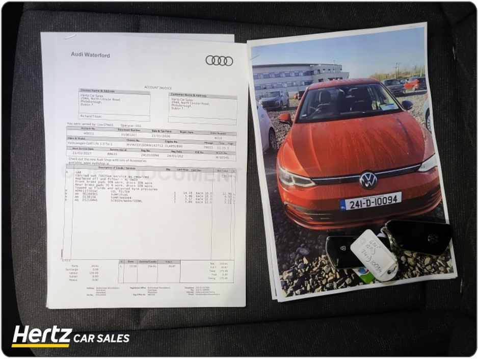 2024 Volkswagen Golf LIFE 110HP Petrol Manual €25,995