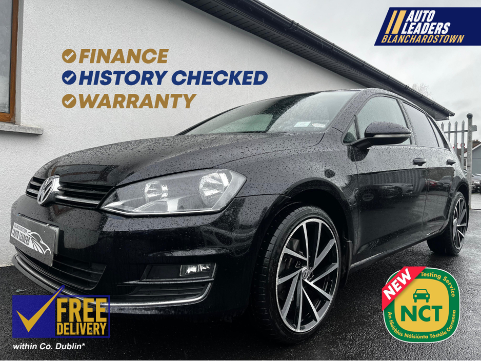 2013 Volkswagen Golf HIGHLINE 1.6 TDI D7F AUTO 105HP SERVICE HISTORY LOW KM €10,900