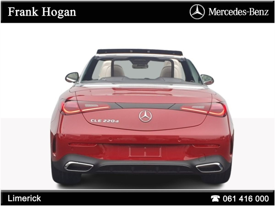2026 Mercedes-Benz CLE CLE 220d Cacriolet 2.0 Diesel 197 BHP ROAD TAX €200