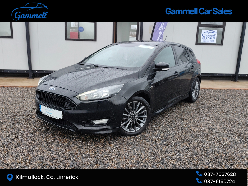 2019 Ford Focus ST-LINE 1.5 TD 120PS 6SPEED 4DR €15,800