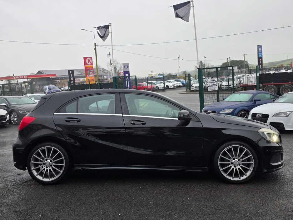 2013 Mercedes-Benz A Class ( 132 REG A180 AMG LINE  HALF LEATHER SEATS  / HI SPEC / SYSTEM LOW ROAD TAX BAND / SIMI DEALER €13,450