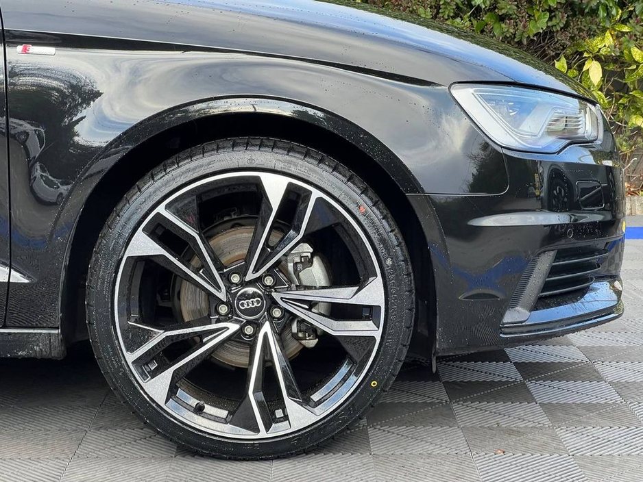 2015 Audi A3 S-LINE PACK 1.4 TFSI AUTO // NEW 19" ALLOYS // LEATHER HEATED SEATS // ADAPTIVE CRUISE CONTROL €16,950