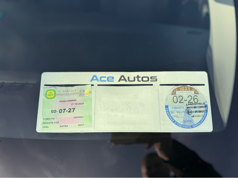 2017 Opel Astra SPORT - 1.4L PETROL - MANUAL - 12M WARRANTY - CAR: €9,950