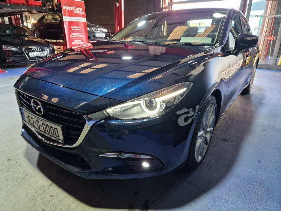 2016 Mazda Mazda3 PETROL-SPORT NAV-LOW MILES-NEW NCT €10,950