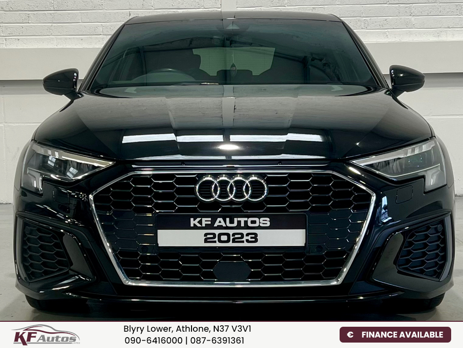 2023 Audi A3 Sportback S Line 40 TFSI-E PHEV 5dr 201bhp S-Tronic Auto - 231 Reg €31,995