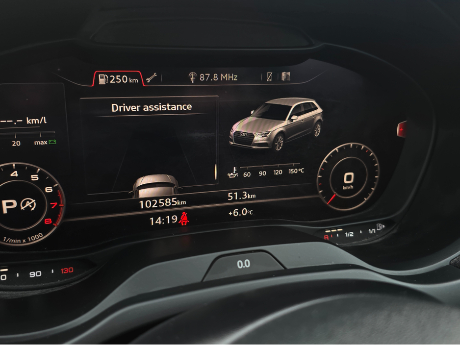 2018 Audi A3 1.4 TFSI AUTO CARPLAY ANDROID AUTO REV CAMERA PARING SENSORS DIGITAL DASH LOW TAX BAND CAR €18,950