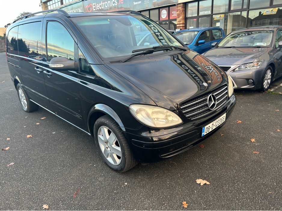 2008 Mercedes-Benz Viano AUTO//ELECTRIC WHEEL CHAIR RAMP//6 CAPTAINS UNMARKED LEATHER SEATS//DVD//ELECTRIC DOOR CLOSING///BRAND NEW NCT 2/2027///TINY MLS///UNIQUE OPPORTUNITY €15,950