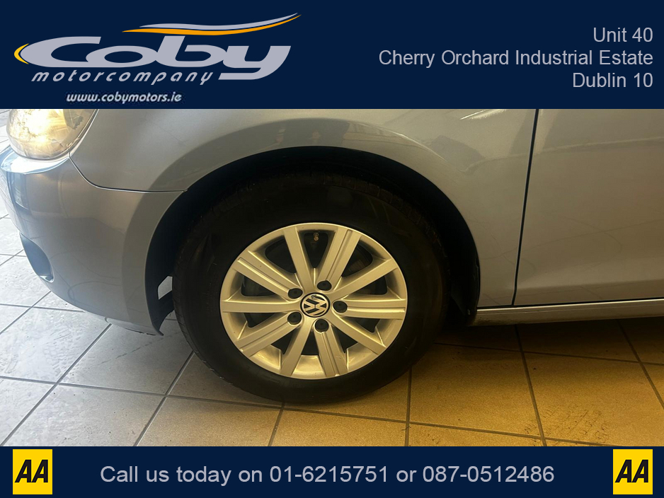 2012 Volkswagen Golf 1.2 5DR AUTO. NCT, Alloy Wheels, Air Conditioning, Irish Radio, Auto Lights/Wipers, Folding Rear Seats, Bluetooth, Full Electrics, FSH, & more. €8,450