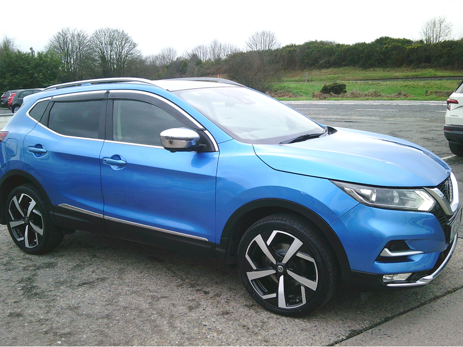 2018 Nissan Qashqai NEW NCT 2028, PREMIUM, 360 CAMERA , PANORAMIC ROOF, SAT./NAV., CRUISE, LOW KMS. HISTORY. €14,799