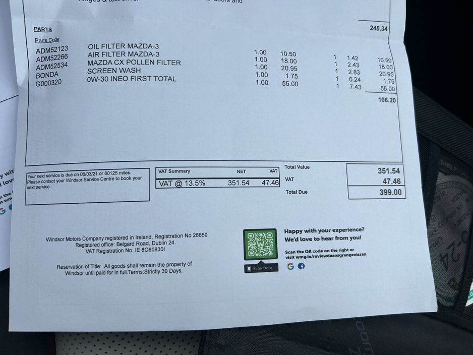 2017 Mazda CX-3 4WD 1.5D (105ps) GT SL 6AT €13,950