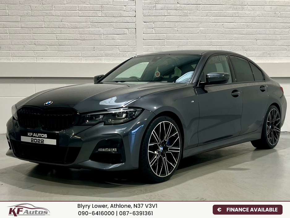 2022 BMW 3 Series 320d M Sport 190bhp 4dr Auto - 222 Reg €36,995
