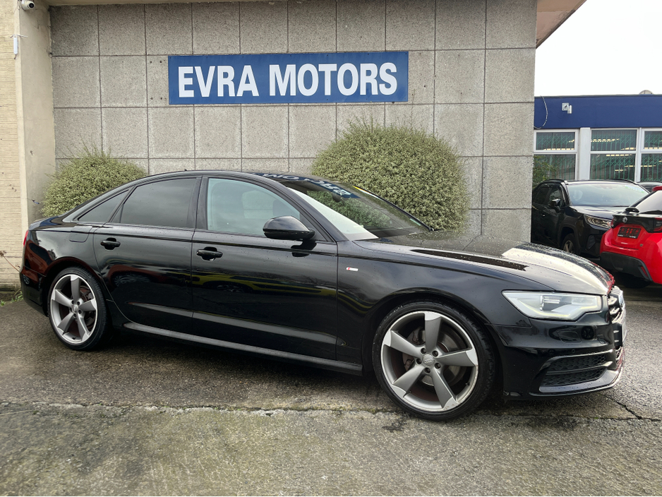 2014 Audi A6 S-LINE BLACK EDITION AUTOMATIC 174BHP 2.0 DIESEL //BOSE SOUND SYSTEM//FULL LEATHER//HEATED SEATS// €14,950
