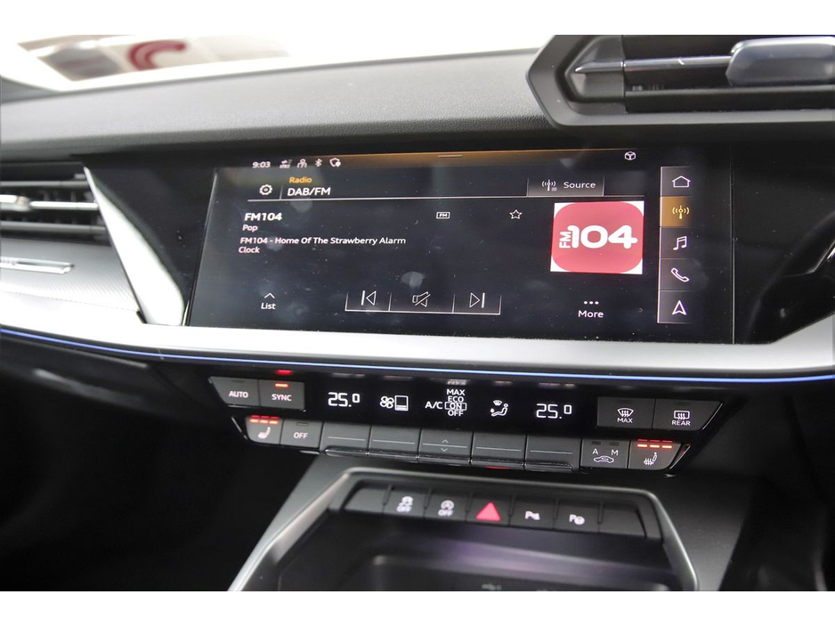 2022 Audi A3 30 TDI 116BHP SPORTBACK 6SPD €32,890