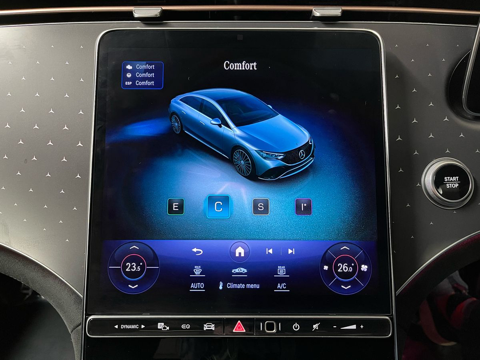 2023 Mercedes-Benz EQE 300 AMG - 19 Inch Alloys - Panoramic Sunroof - Reversing Camera - Ambient Lighting - Sat Nav - Climate Control - Heated Seats - Keyless Start - Apple CarPlay/Android Auto - €54,950 or €55,900 with Sup €54,950