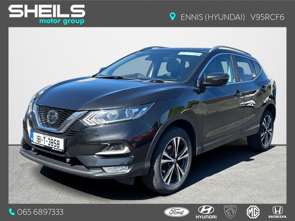 2018 Nissan Qashqai 1.5 DCI N-CONNECTA 5DR 110P €16,950