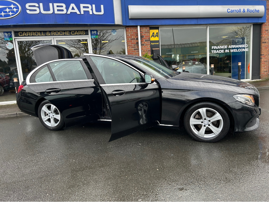 2018 Mercedes-Benz E Class E220 D SE - Beautiful in Black + Black Leather - Low Mileage - Very Nice Example - Generous Trade-Ins & Assured Dealer Warranty - €22,950